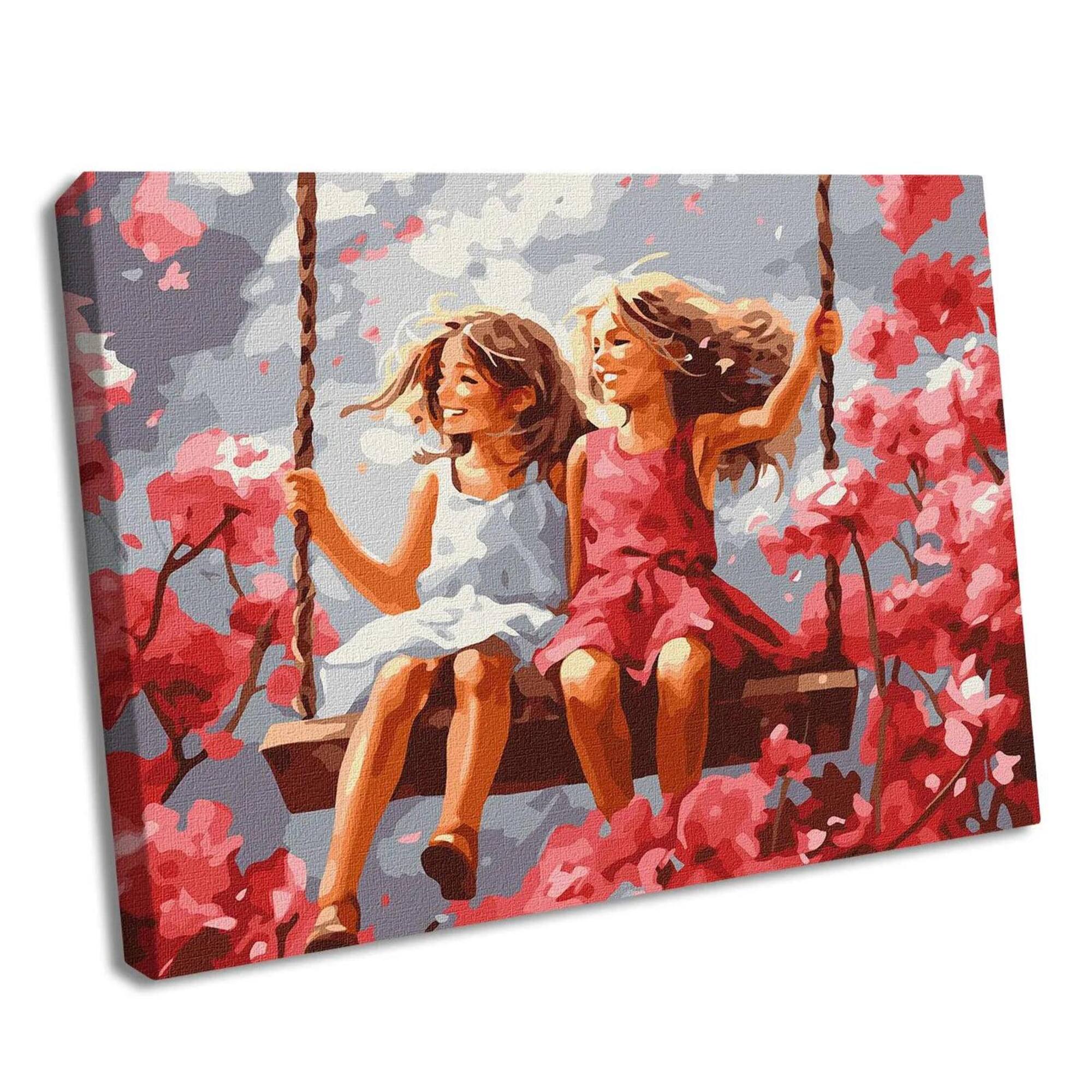 Ideyka Best friends Painting by Numbers Kit